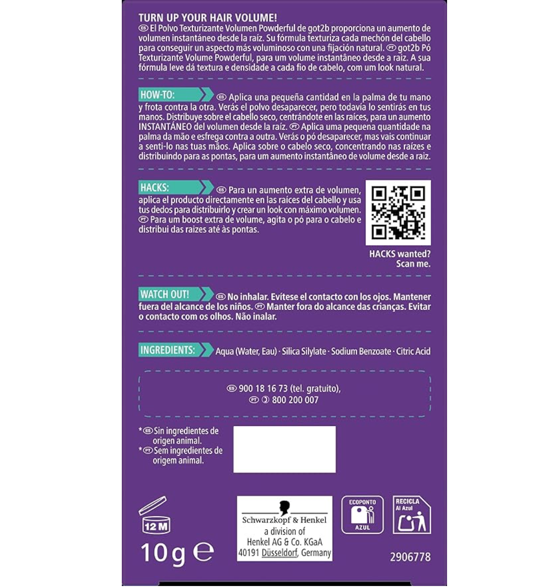 Got2b Volume styling powder