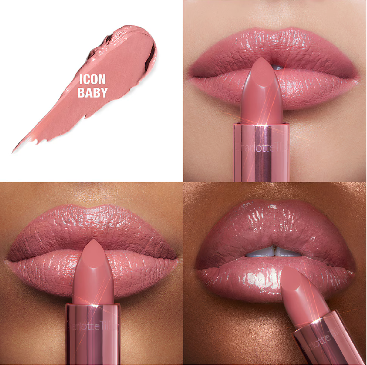 Charlotte Tilbury Hollywood iconic lip trio mini