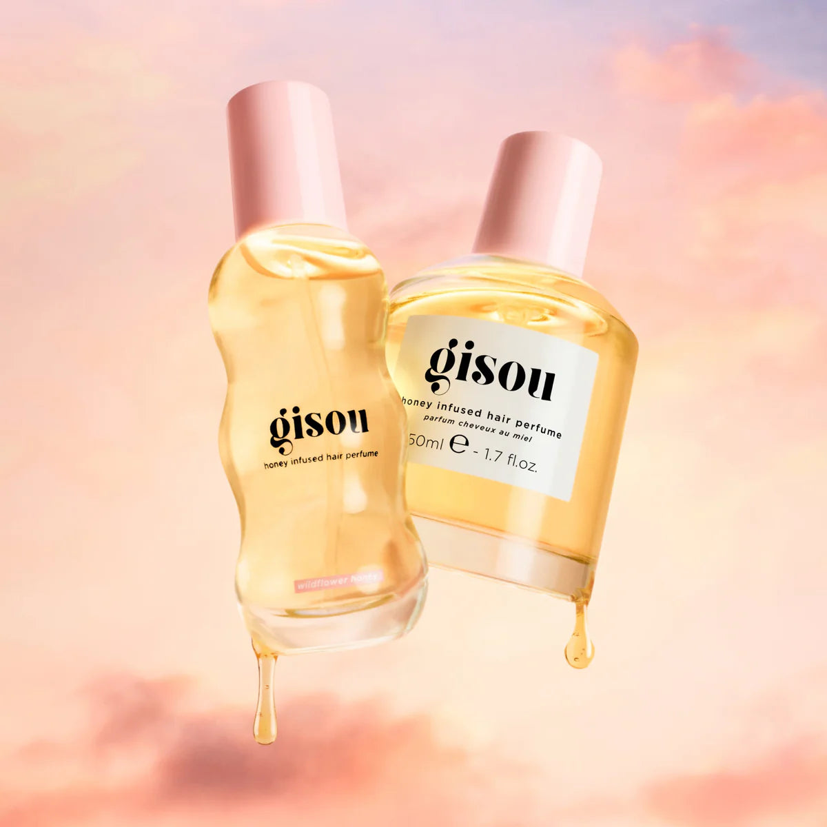Gisou Mini Wild Rose Honey Infused Hair Perfume