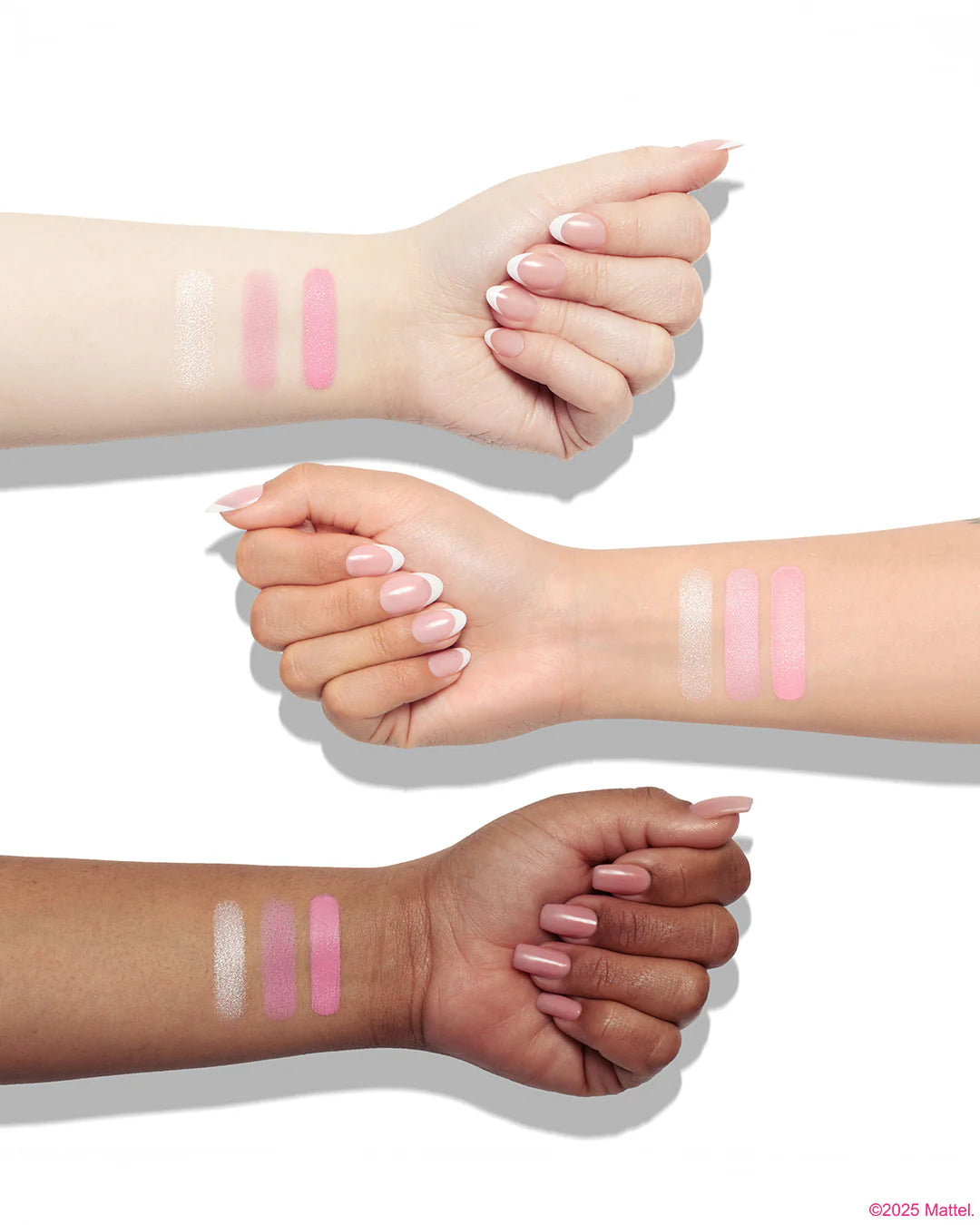 Paleta De Rostro Rubor Iluminador Barbie X Beauty Creations