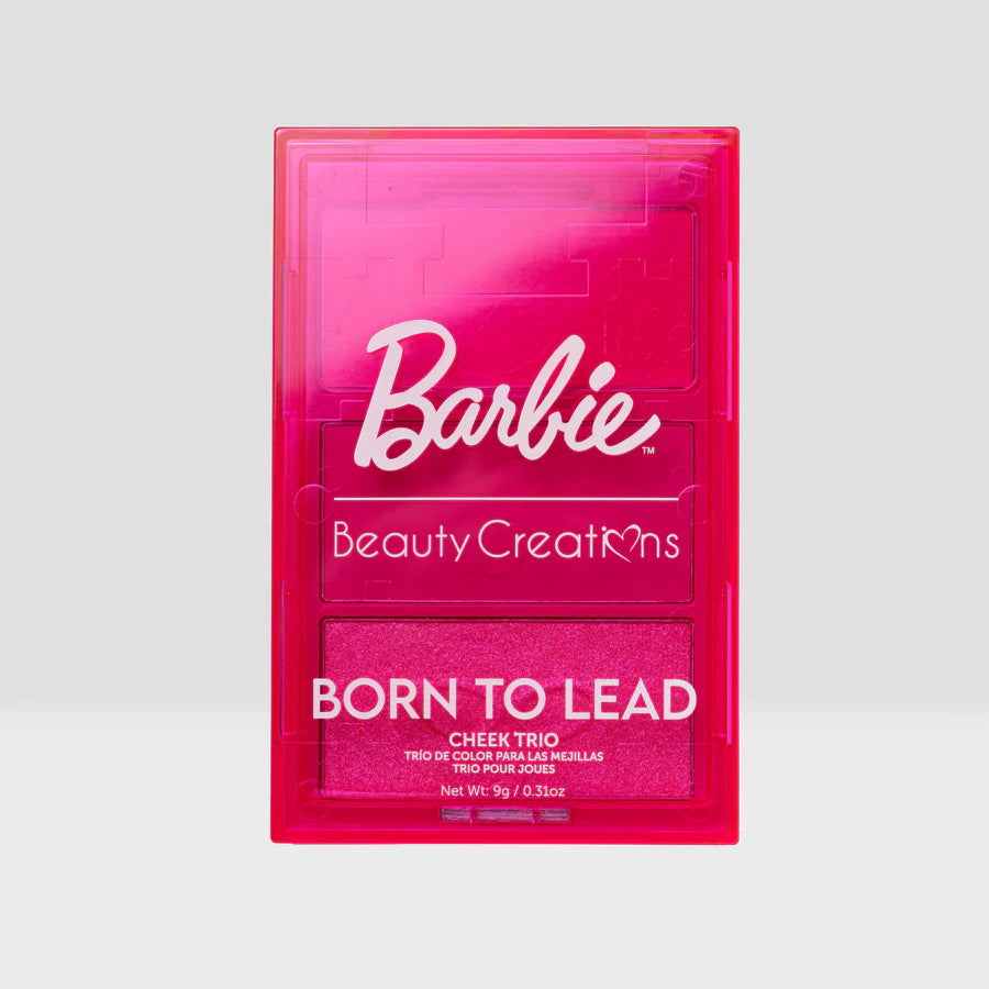 Paleta De Rostro Rubor Iluminador Barbie X Beauty Creations