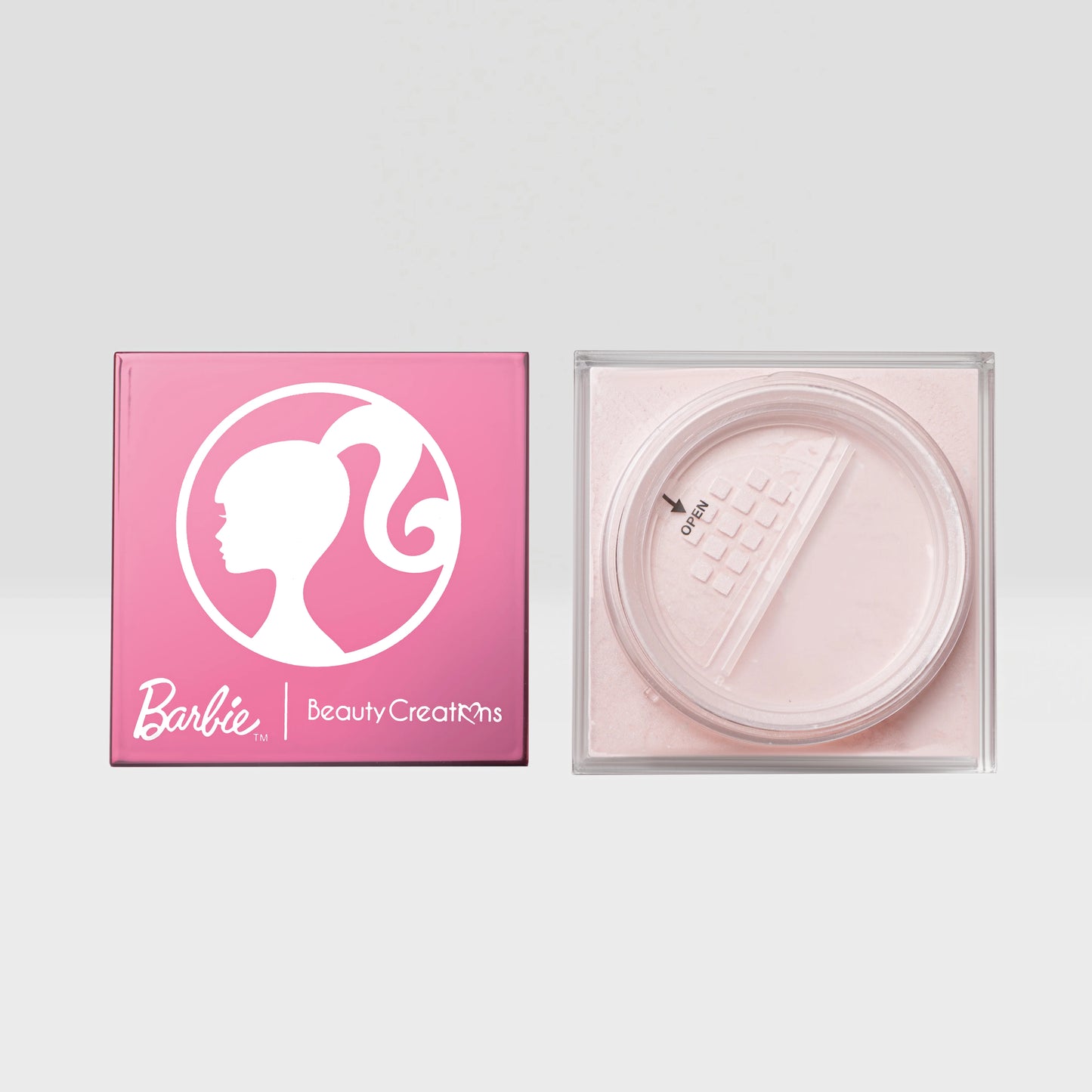 Polvo suelto fijador "Future Is Bright"   Barbie x Beauty Creations