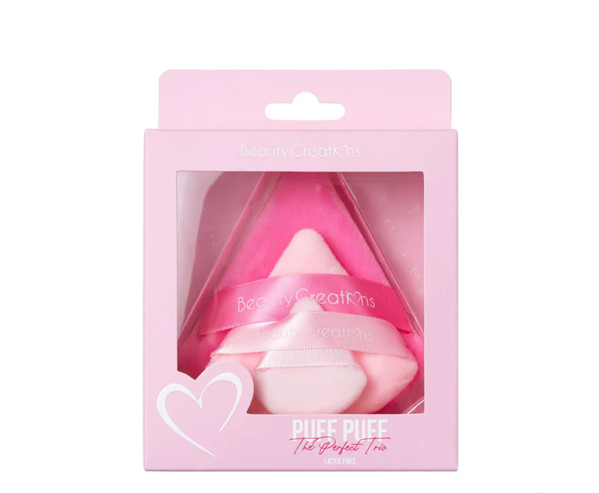 SET ESPONJAS PUFF PUFF THE PERFECT TRIO