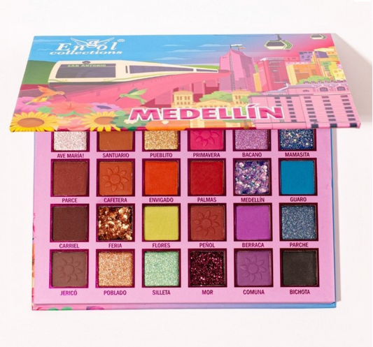 Paleta de sombras Medellín Engol
