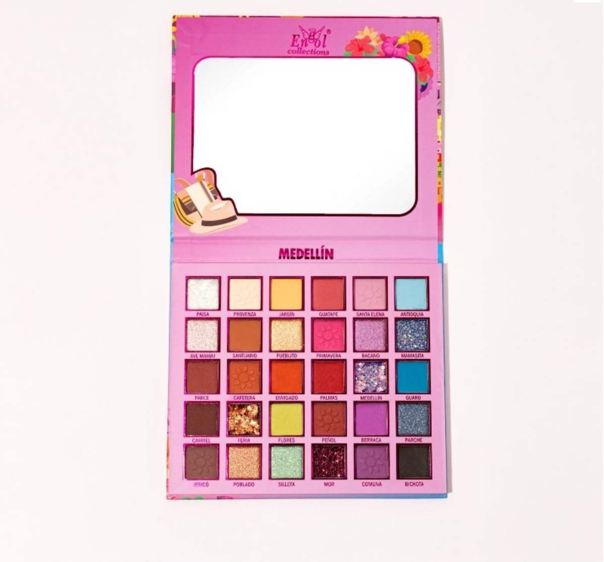 Paleta de sombras Medellín Engol