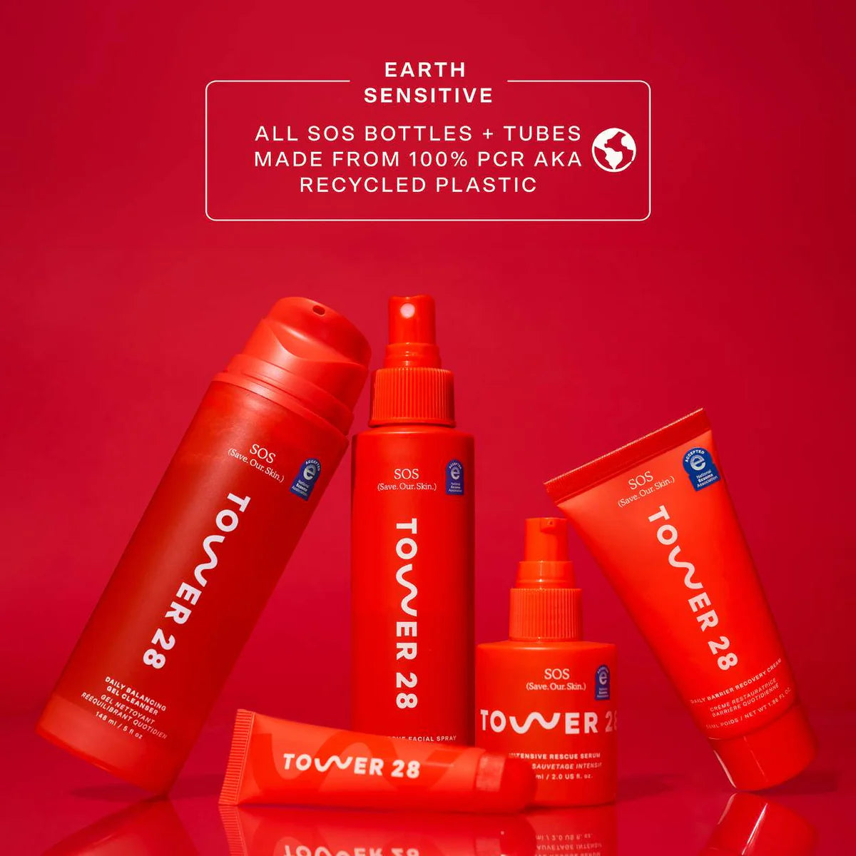 Tower 28 Beauty Mini SOS Daily Rescue Facial Spray 30 ml