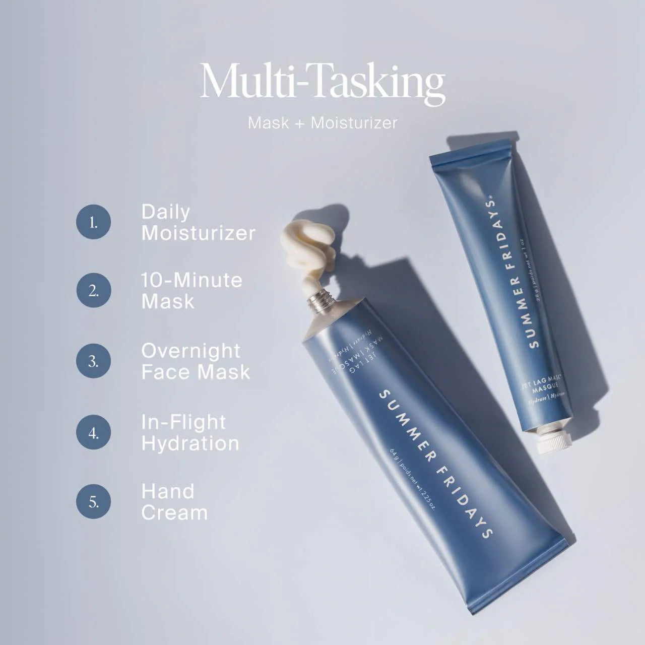 Summer Fridays Jumbo Jet Lag Mask - Mascarilla Hidratante