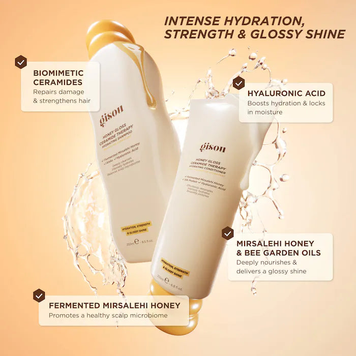 Gisou Honey Gloss Ceramide Therapy Shampoo